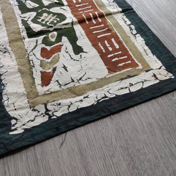 Vintage Lizard Placemat Boho Doily Table Mat Chameleon Gecko Ethnic Design - Picture 4 of 10